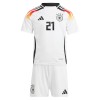 Maglia ufficiale Germania Gundogan 21 Casa Euro 2024 per Bambino